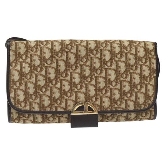 Pre Loved dior Women Beige Shoulder Bags - Picture 2 of 8